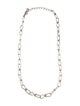 Oscar de la Renta Slim Knot Motif Necklace