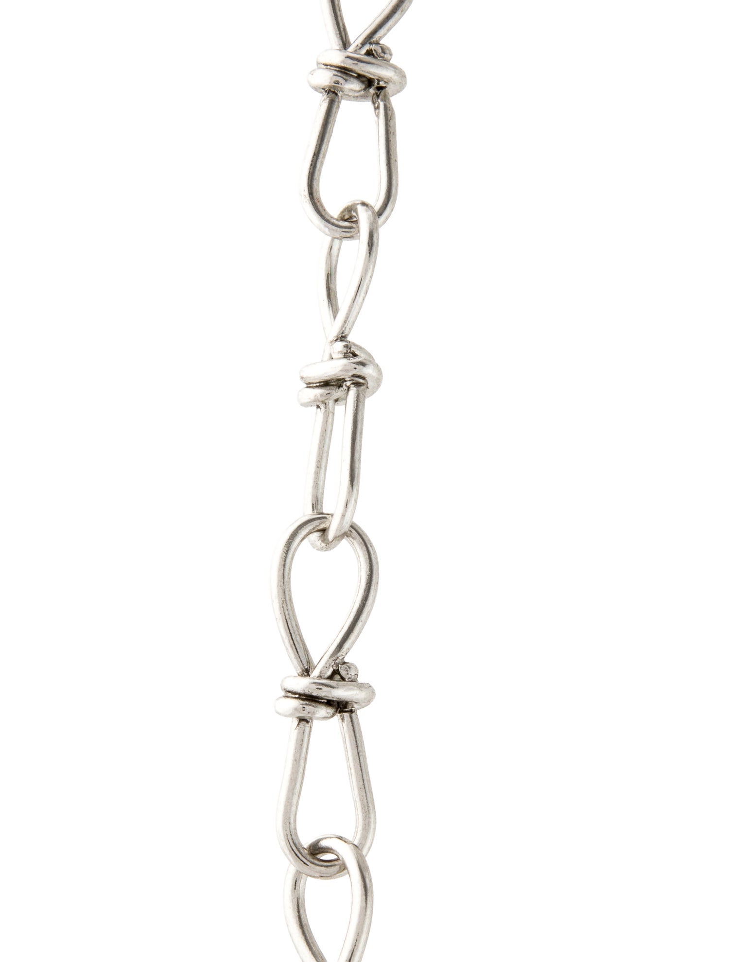 Oscar de la Renta Slim Knot Motif Necklace