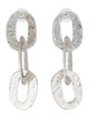 Oscar de la Renta Chain Link Drop Earrings