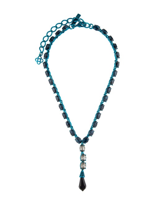 Oscar de la Renta Crystal Collar Necklace