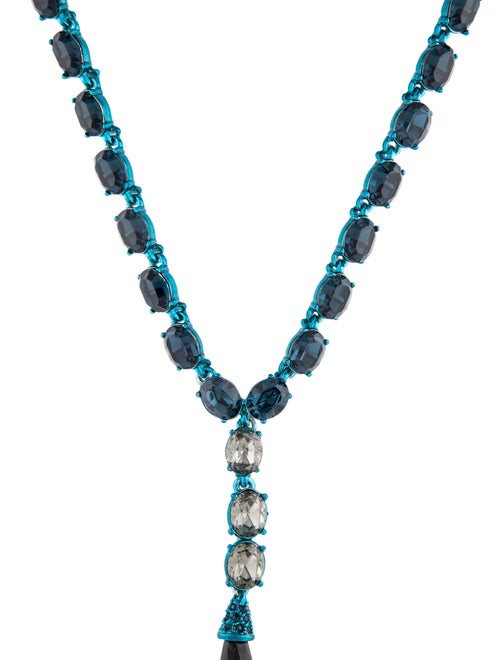 Oscar de la Renta Crystal Collar Necklace