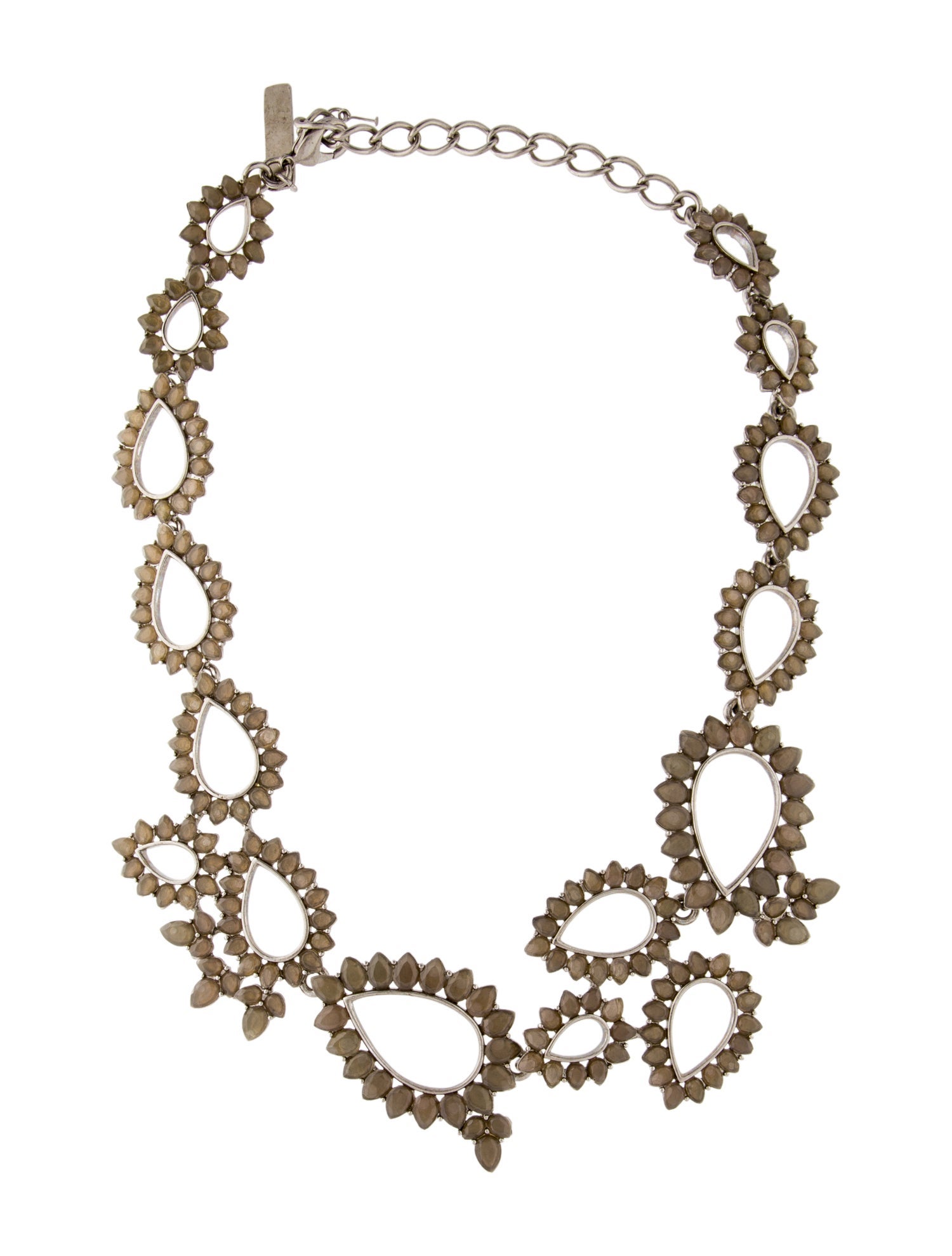 Oscar de la Renta Crystal Collar Necklace