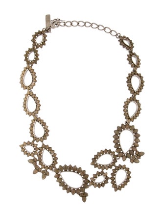 Oscar de la Renta Crystal Collar Necklace