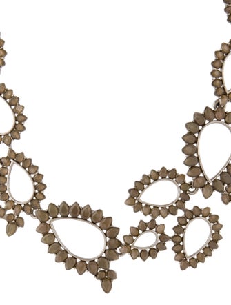 Oscar de la Renta Crystal Collar Necklace