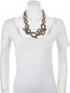 Oscar de la Renta Crystal Collar Necklace