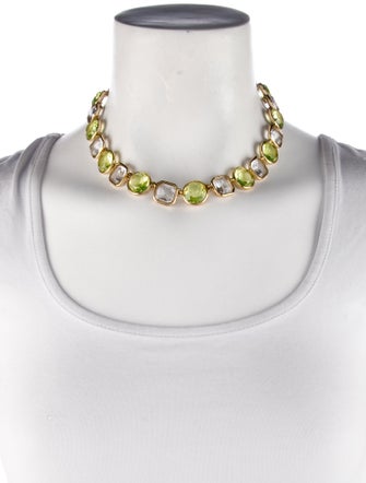 Oscar de la Renta Crystal Choker Necklace