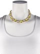 Oscar de la Renta Crystal Choker Necklace