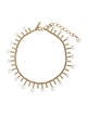 Oscar de la Renta Faux Pearl & Crystal Collar Necklaces
