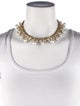 Oscar de la Renta Faux Pearl & Crystal Collar Necklaces