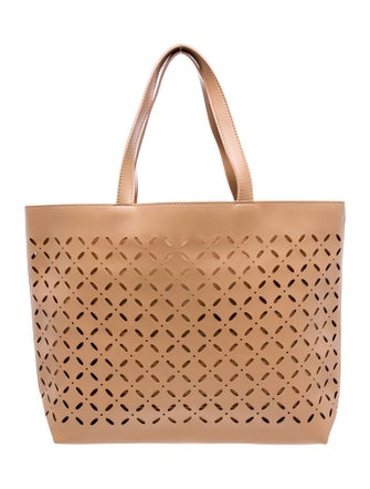 Oscar de la Renta Leather Tote