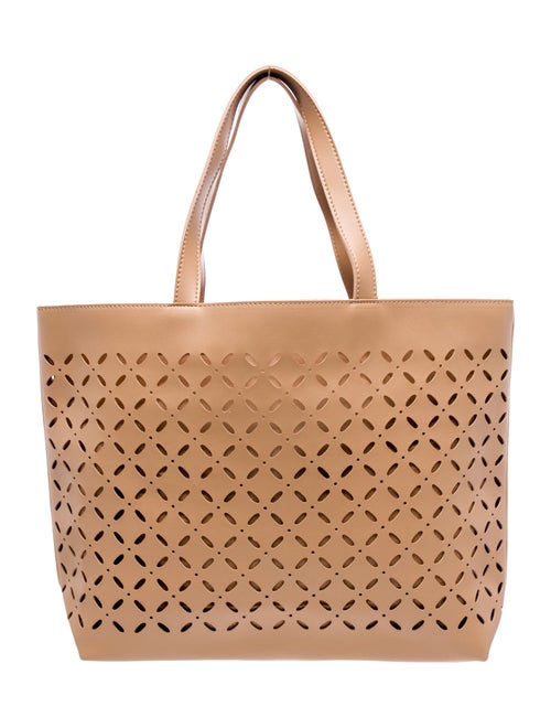 Oscar de la Renta Leather Tote