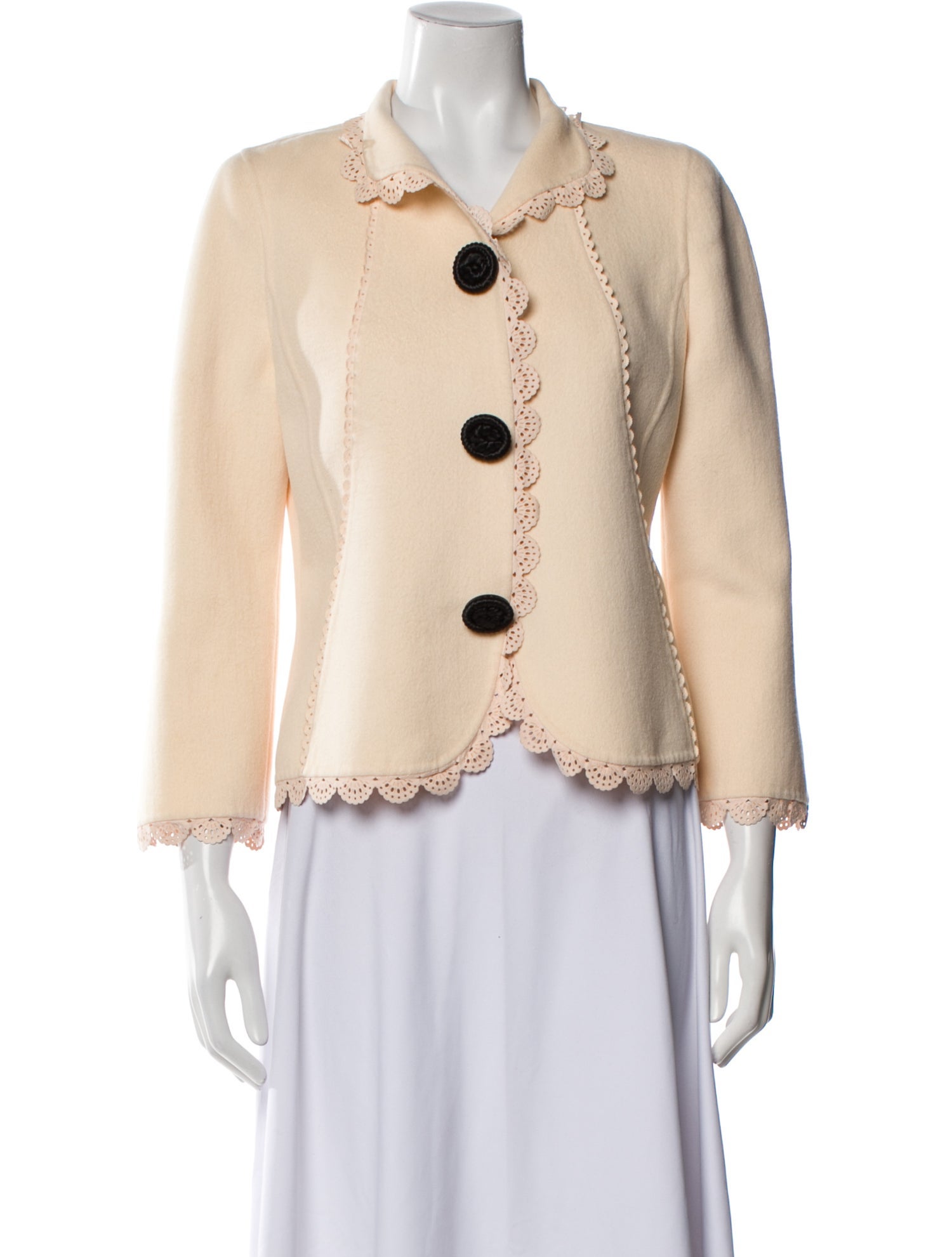 Oscar de la Renta Cashmere Jacket