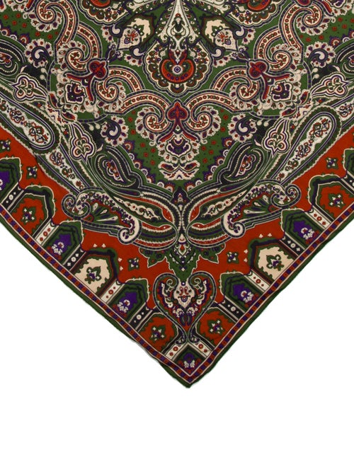 Oscar de la Renta Silk Printed Scarf