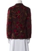 Oscar de la Renta Printed Evening Jacket