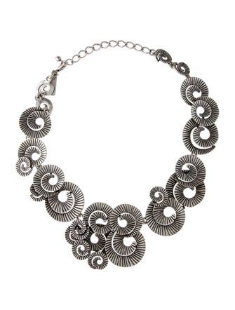 Oscar de la Renta Spiral Collar Necklace