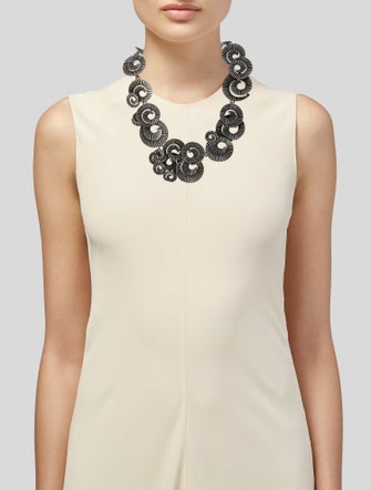 Oscar de la Renta Spiral Collar Necklace