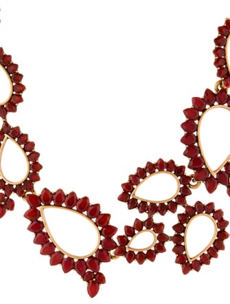 Oscar de la Renta Crystal Collar Necklace