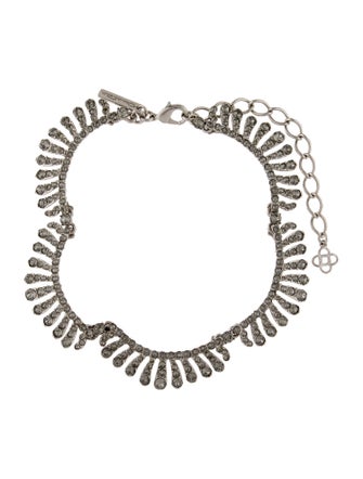 Oscar de la Renta Crystal Collar Necklace