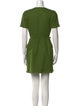 Oscar de la Renta Virgin Wool Mini Dress