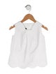 Oscar de la Renta Toddler Girls' Scalloped Trimmed Sleeveless Dress