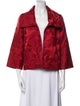 Oscar de la Renta Printed Evening Jacket