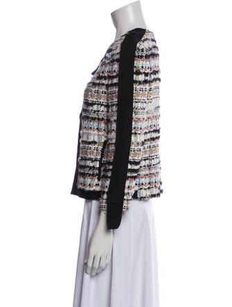 Oscar de la Renta Printed Evening Jacket