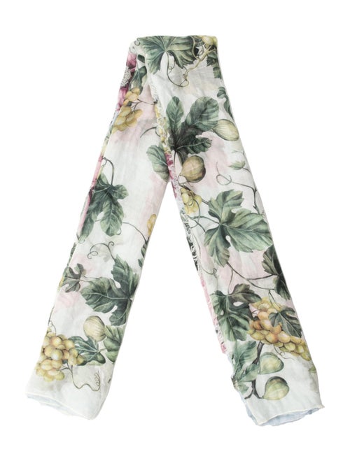 Oscar de la Renta Printed Scarf