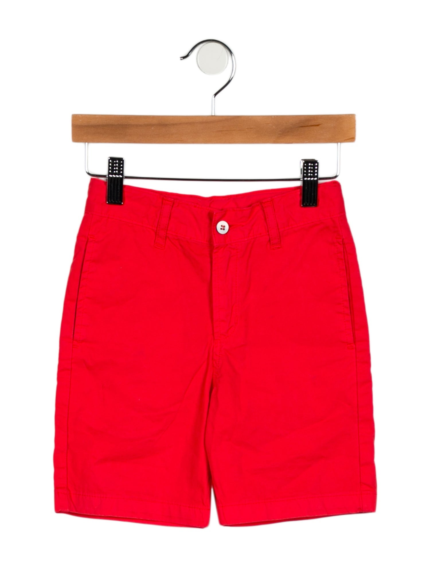 Oscar de la Renta Boys' Solid Flat Front Shorts