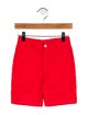 Oscar de la Renta Boys' Solid Flat Front Shorts