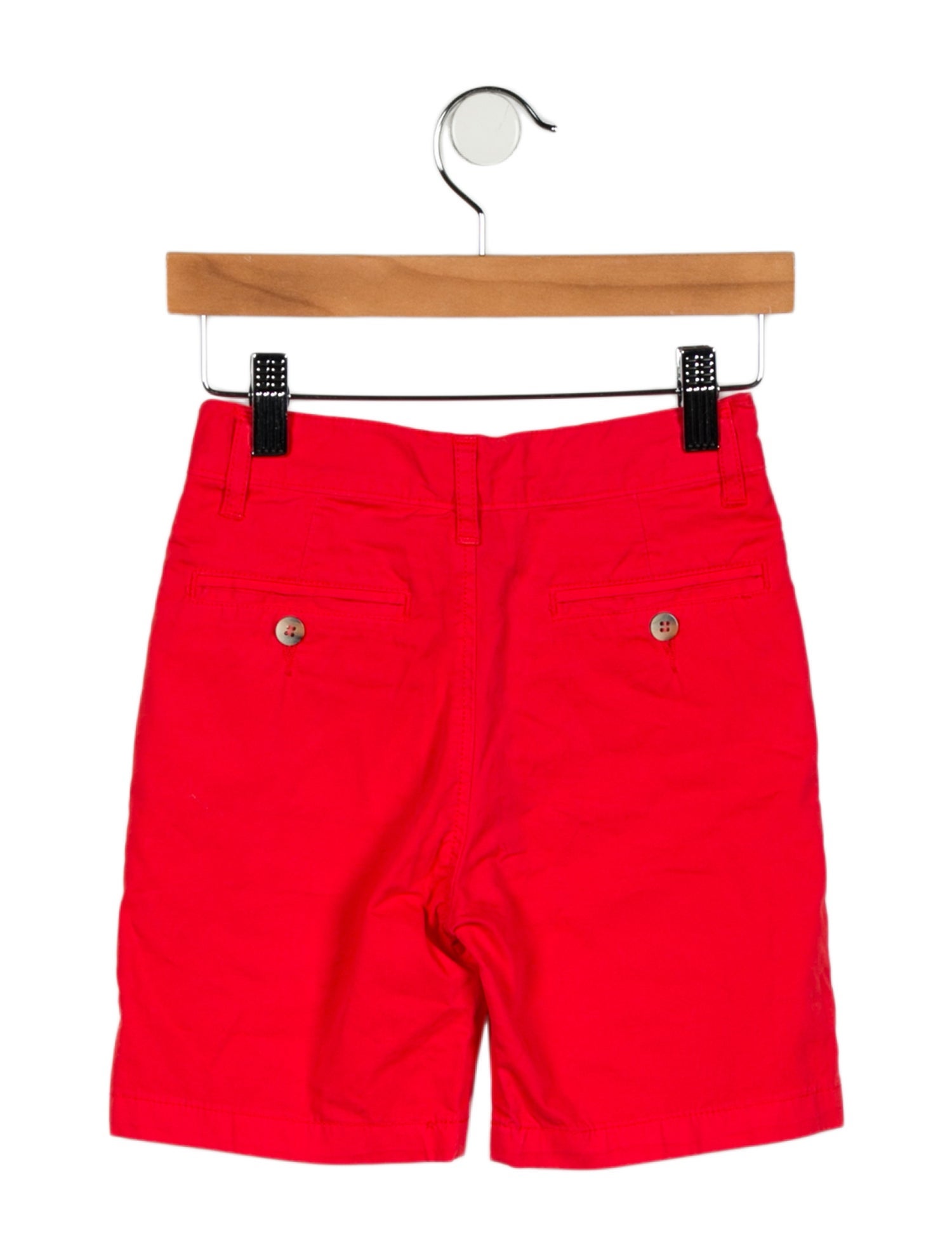 Oscar de la Renta Boys' Solid Flat Front Shorts