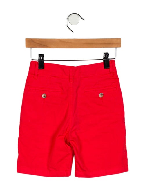 Oscar de la Renta Boys' Solid Flat Front Shorts