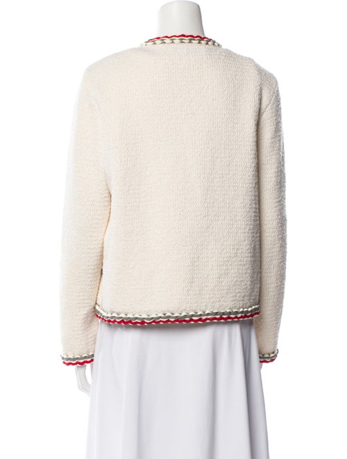 Oscar de la Renta 2021 V-Neck Sweater