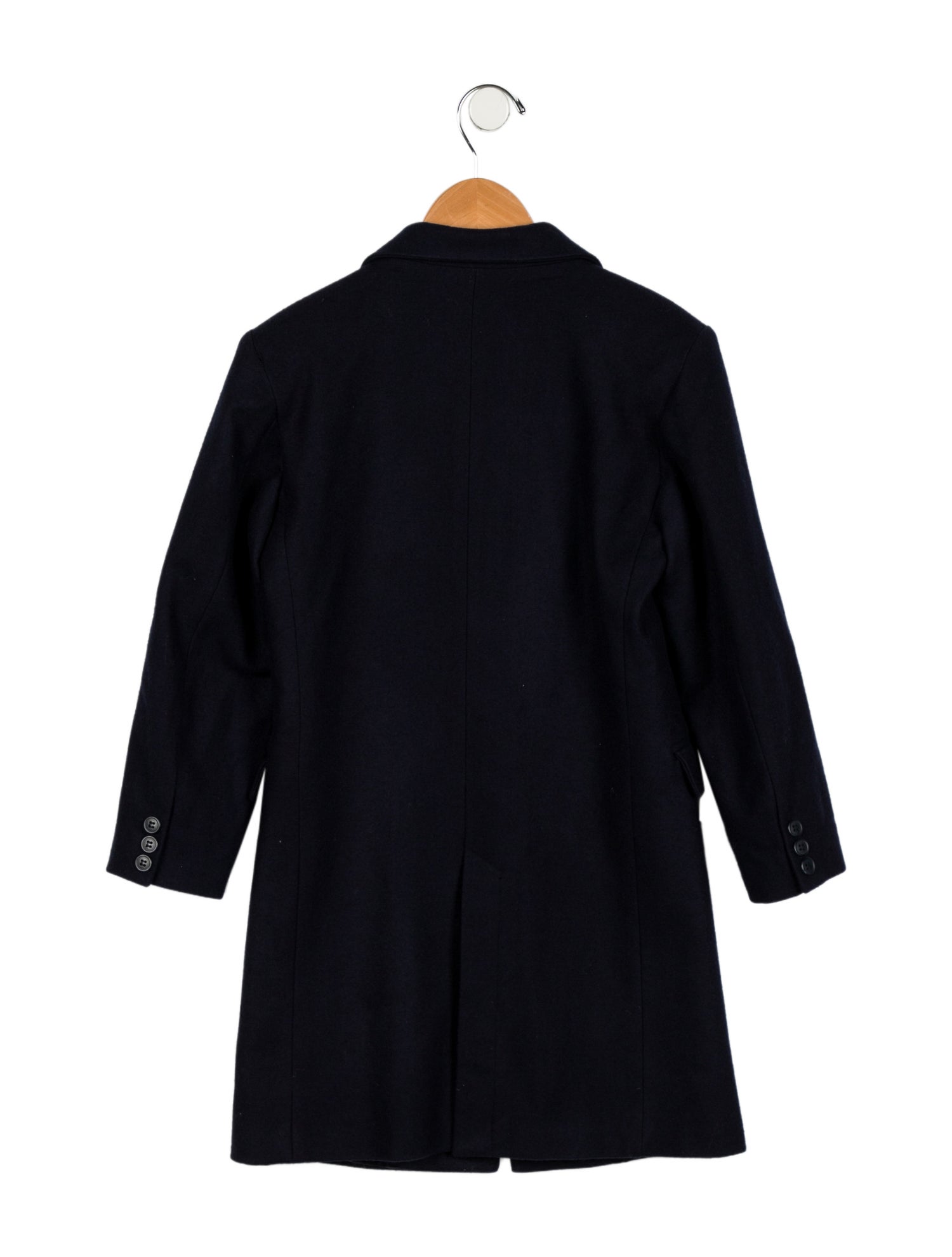 Oscar de la Renta Kids' Solid Wool Coat