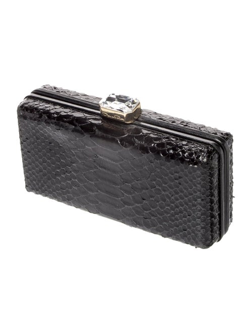 Oscar de la Renta Leather Minaudière