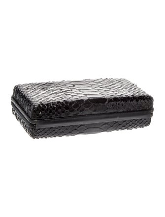 Oscar de la Renta Leather Minaudière