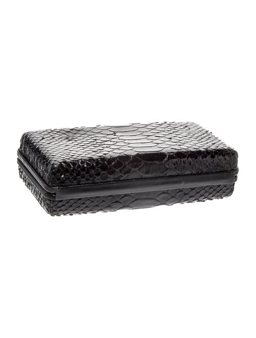 Oscar de la Renta Leather Minaudière