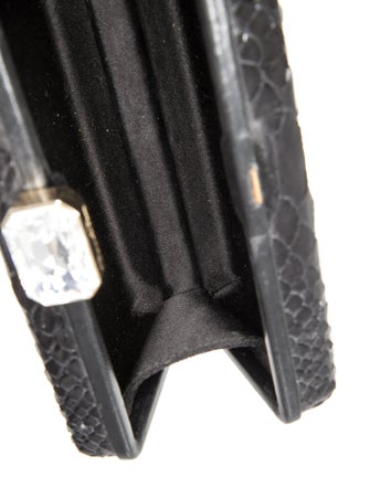 Oscar de la Renta Leather Minaudière