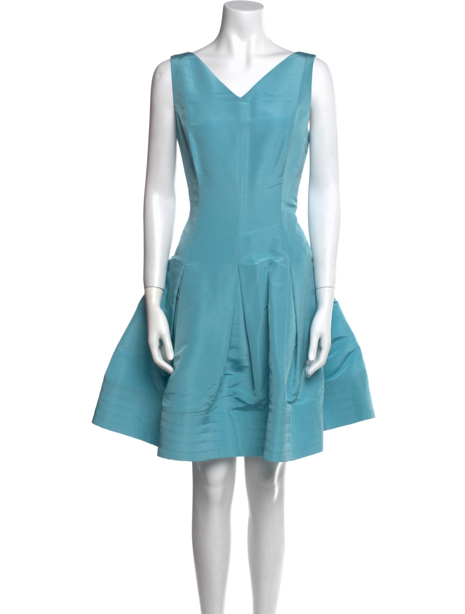 Oscar de la Renta Silk Mini Dress