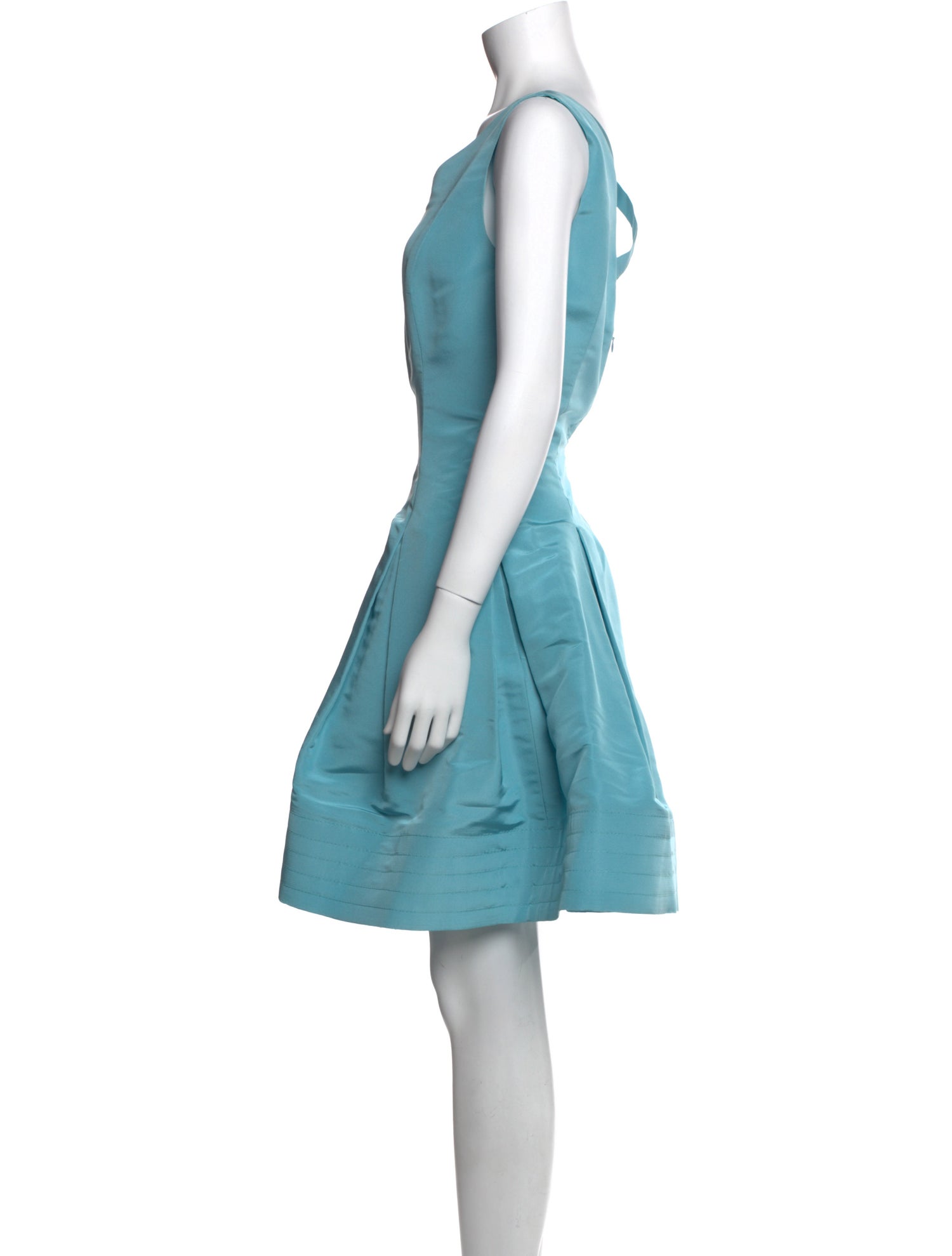 Oscar de la Renta Silk Mini Dress