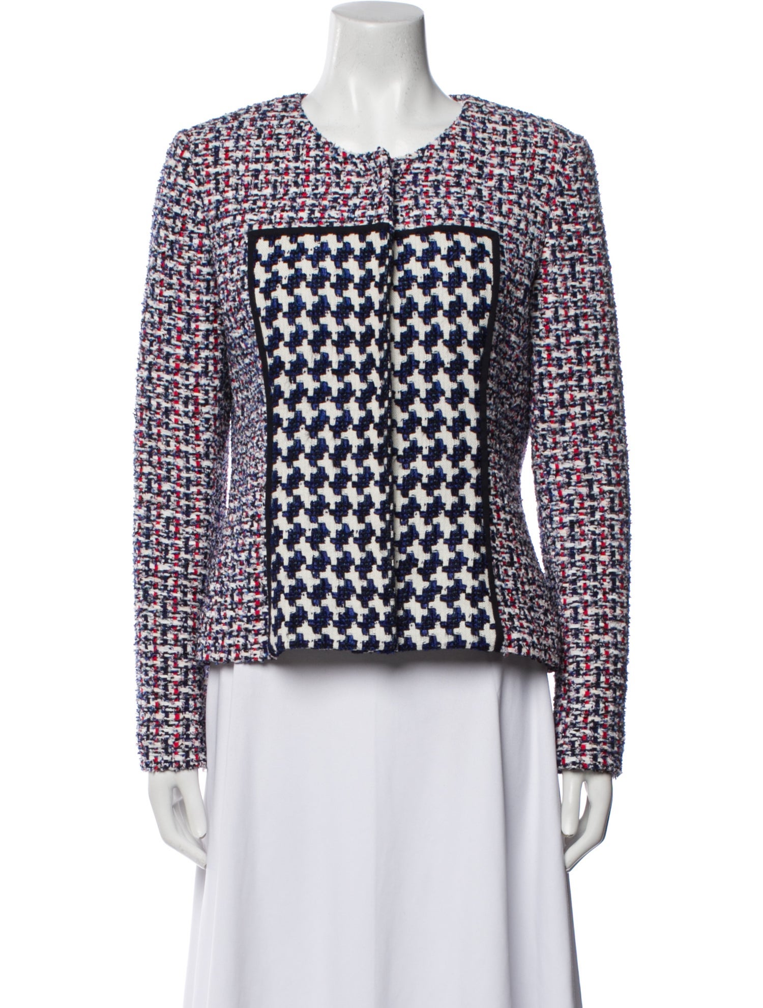 Oscar de la Renta Printed Evening Jacket