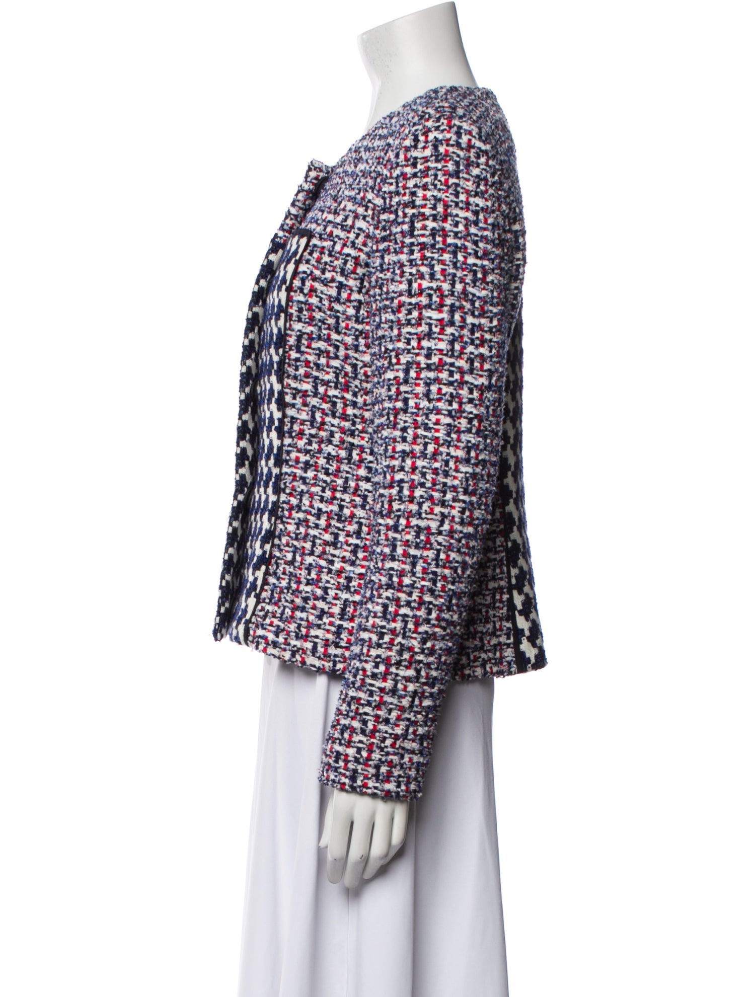 Oscar de la Renta Printed Evening Jacket