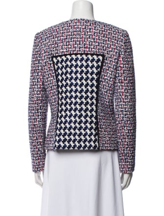 Oscar de la Renta Printed Evening Jacket