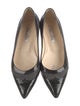 Oscar de la Renta Leather Flats