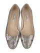 Oscar de la Renta Suede Ballet Flats