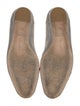 Oscar de la Renta Suede Ballet Flats