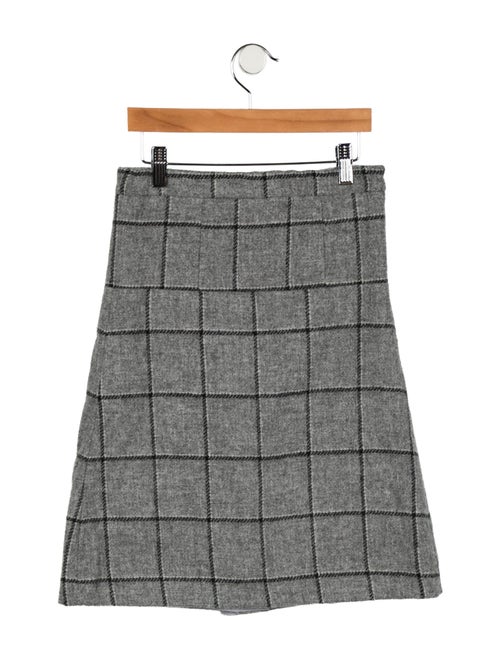 Oscar de la Renta Wool Skirt