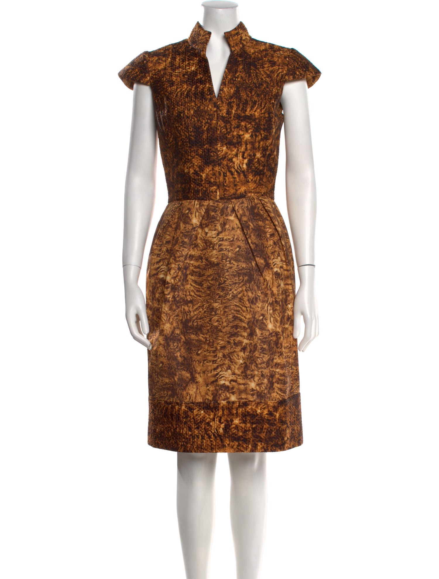 Oscar de la Renta 2010 Knee-Length Dress