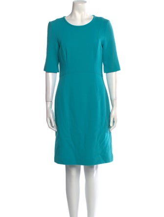 Oscar de la Renta Virgin Wool Mini Dress