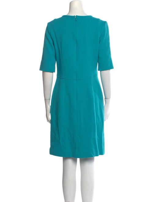 Oscar de la Renta Virgin Wool Mini Dress