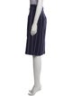Oscar de la Renta Virgin Wool Knee-Length Skirt